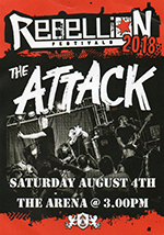 The Attack  - Rebellion Festival, Blackpool 4.8.18